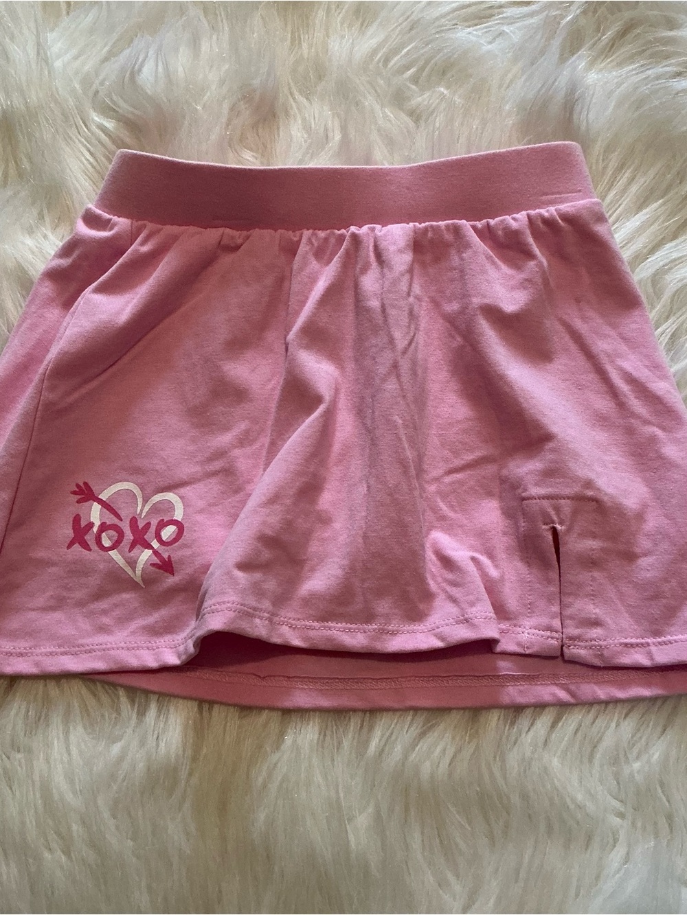 Pink Velvet 6X girls scorts/shorts/skirt